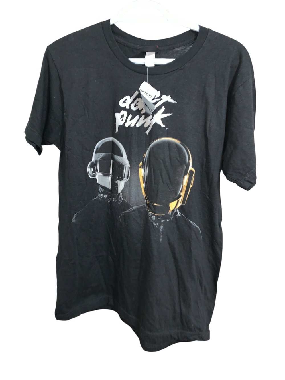NEW Official Daft Punk Graphic T-Shirt Size Medium 2010’s Hot Topic Electronic